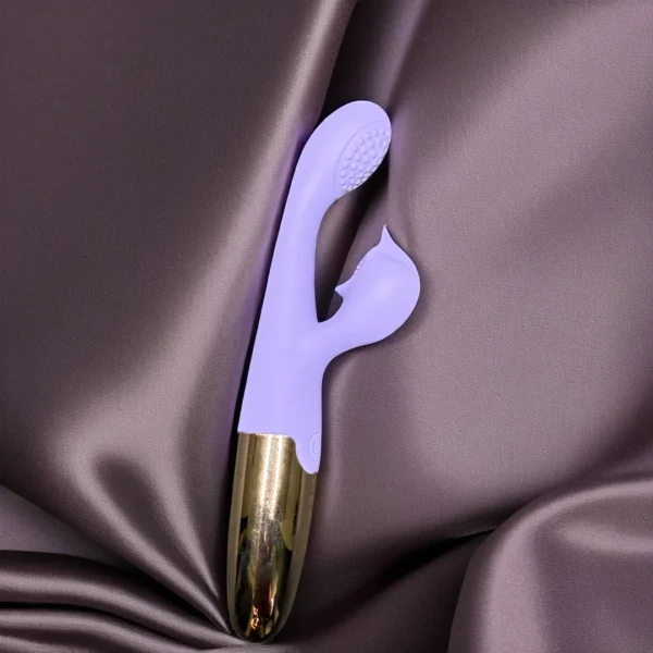 Violet Color Silicone Full Body Massager - Image 3