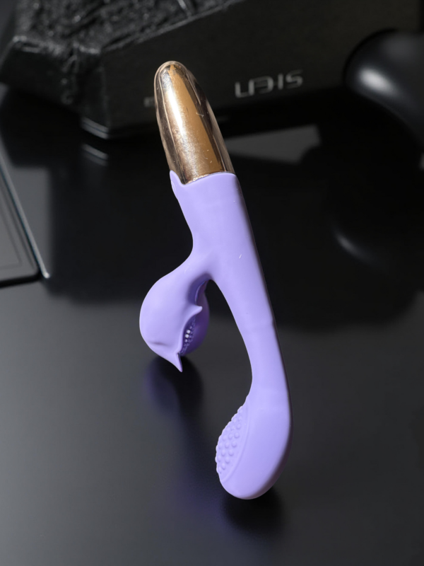Violet Color Silicone Full Body Massager - Image 2
