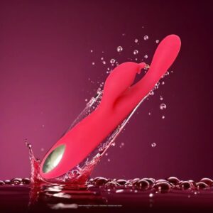 Red Silicone High-frequency Vibrator