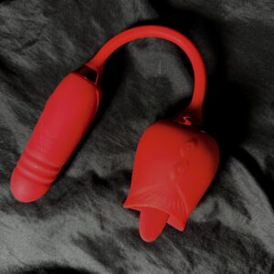 2-in-1 Rose Vibrator